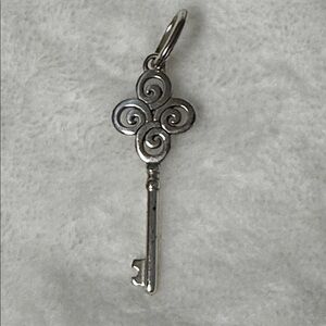 Brighton Silver Key Pendant from Brighton. EC Comes with heart tin box.